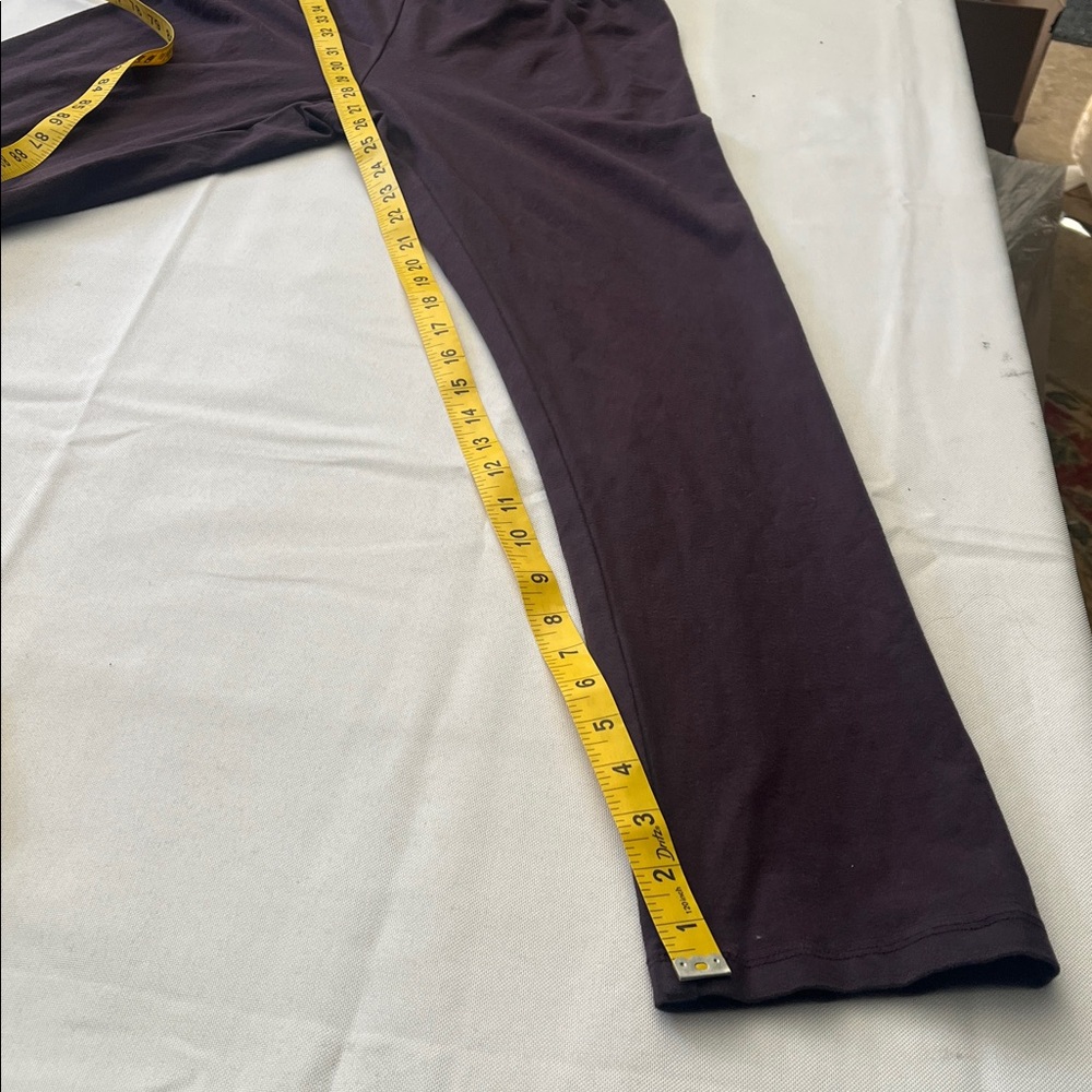 FLAX 2 pc. Set Leggings & Sheer Top Long sleeve Pullover Athletic Loungewear - Picture 6 of 16